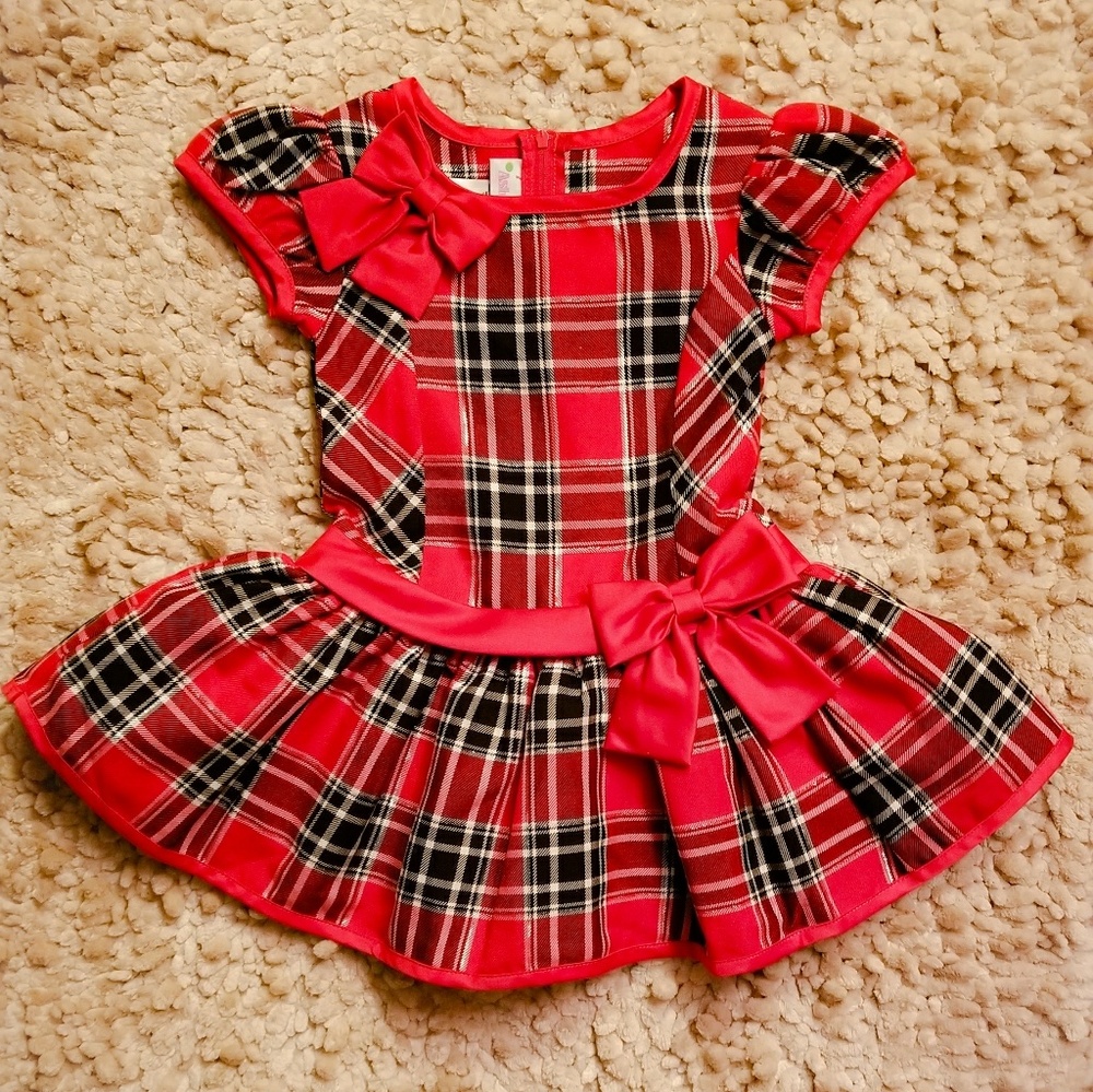 Red Plaid Dress